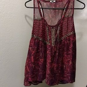 Anthropologie Ecoté Embellished top
